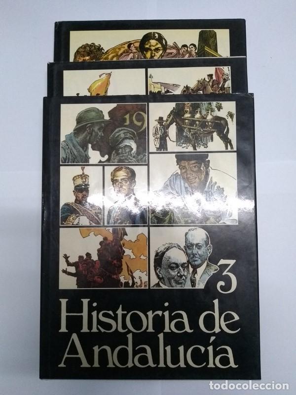 Libros: Historia de Andaluc&iacute;a, 3 tomos - Foto 1