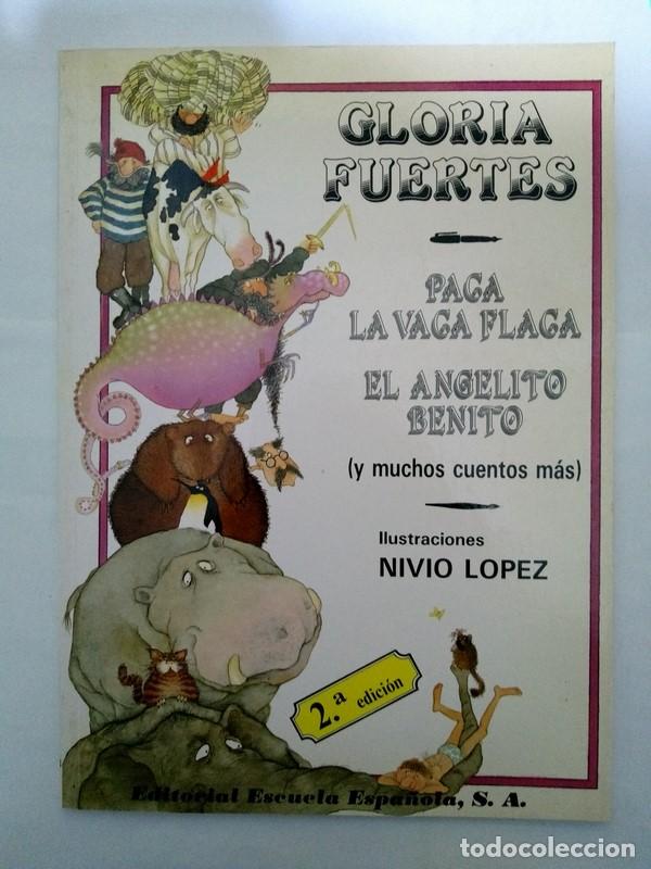 Libros: Paca la vaca flaca. El angelito Benito - Gloria Fuertes - Foto 1