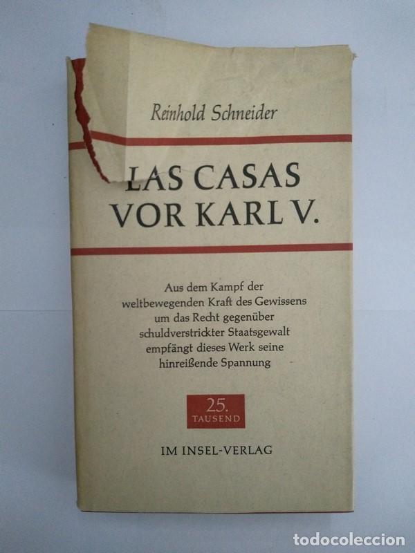 Libros: Las casas Vor Karl V. - Reinhold Schneider - Foto 1