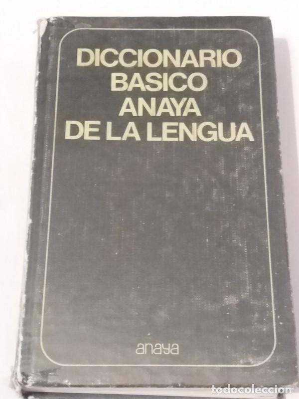 Libros: Diccionario Basico Anaya de la Lengua - Foto 1