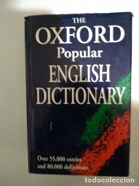 Libros: The Oxford Popular English Dictionary - Foto 1
