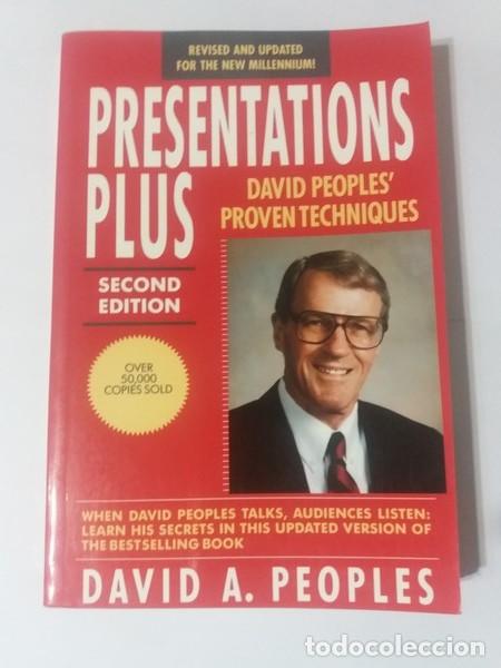Libros: Presentations Plus - David A. Peoples - Foto 1