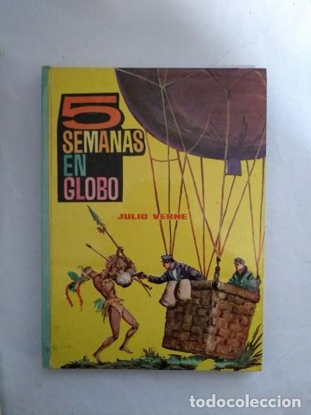 Libros: Cinco semanas en globo - Julio Verne - Foto 1