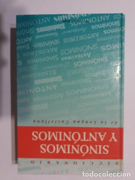 Libros: Diccionario del Sinonimos y Antonimos - M&ordf; Llorens Camps - Foto 1