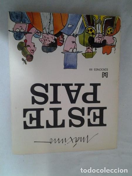 Libros: Este pais - Maximo - Foto 1