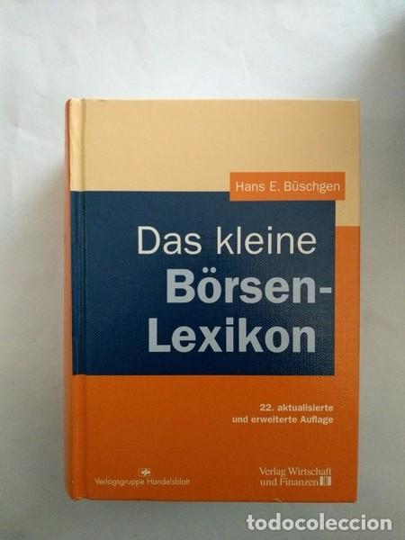 Libros: Das Kleine. Borsen-Lexikon - Hans E. Buschgen - Foto 1