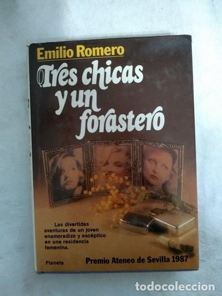 Libros: Tres chicas y forastero - Emilio Romero - Foto 1