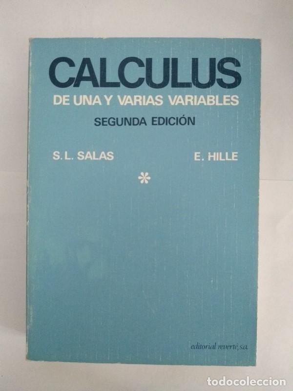 Libros: Calculus de varias variables con geometr&iacute;a anal&iacute;tica - S. L. Salas y E. Hille - Foto 1