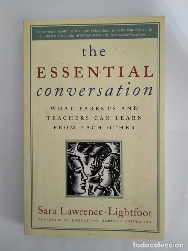 Libros: The essential conversation - Sara Lawrence - Lightfoot - Foto 1