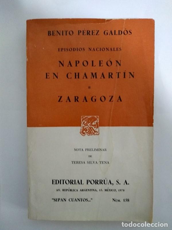 Libros: Napole&oacute;n en Chamart&iacute;n. Zaragoza - Benito Perez Galdos - Foto 1
