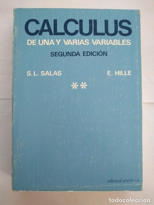 Libros: Calculus de una y varias variables. 2 - S. L. Salas y E. Hille - Foto 1