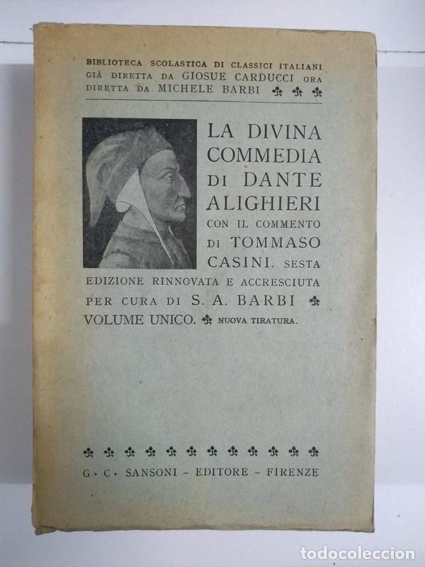Libros: La divina commedia di Dante Alighieri - Foto 1