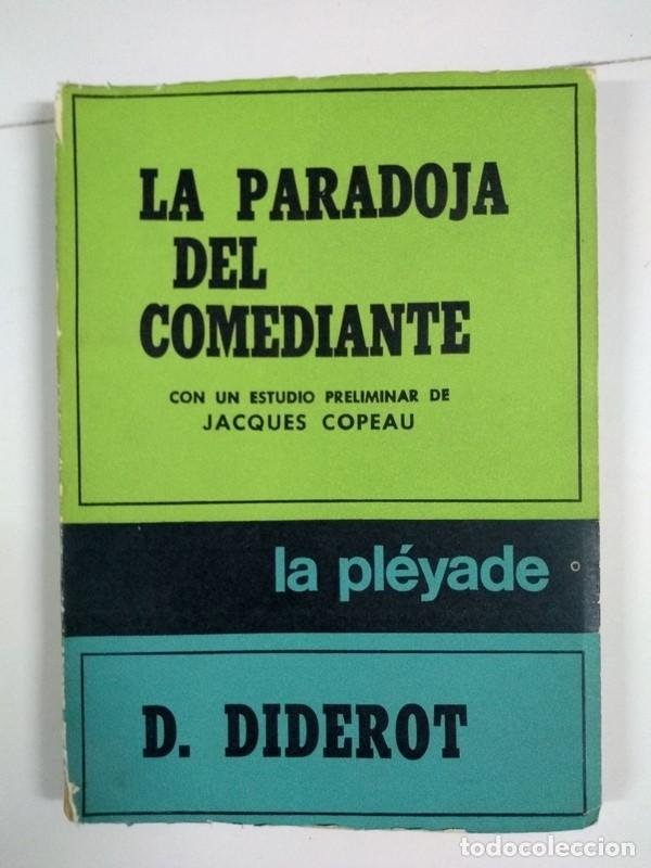 Libros: La paradoja del comediante Denis Diderot - Foto 1