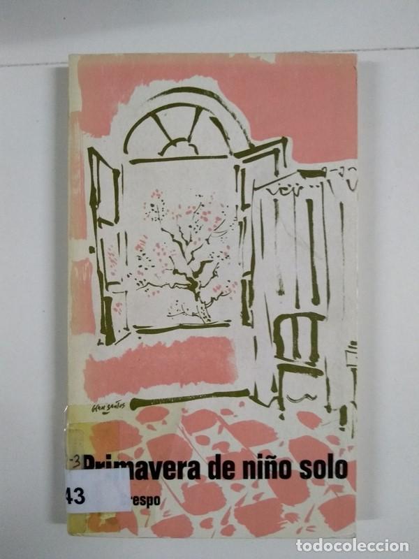 Libros: Primavera de ni&ntilde;o solo - Pedro Crespo - Foto 1