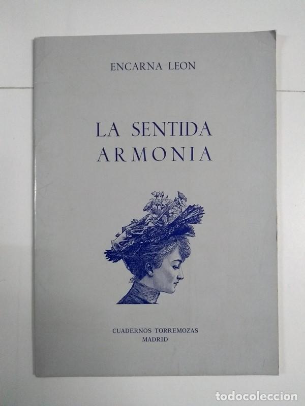 Libros: La sentida armon&iacute;a - Encarna Le&oacute;n - Foto 1