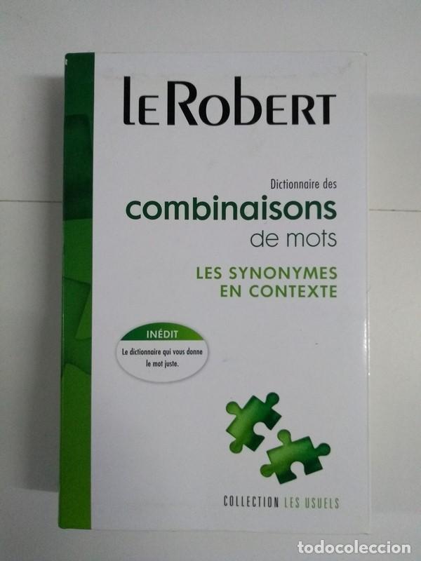 Livres: Dictionnaire des combinaisons de mots