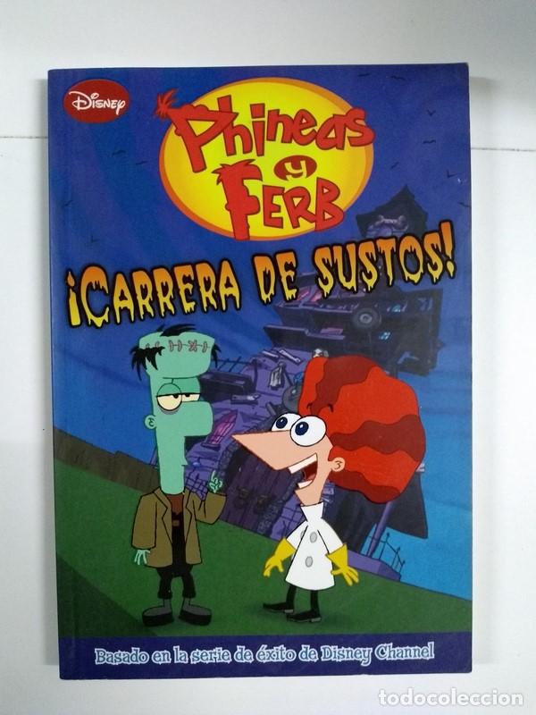 Libros: Phineas y Ferb &iexcl;Carrera de sustos! - Kitty Richards - Foto 1
