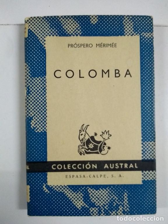 Libros: Colomba - Pr&oacute;spero M&eacute;rim&eacute;e - Foto 1