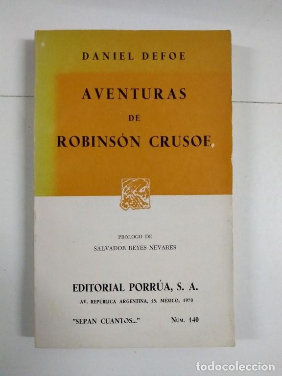 Libros: Aventuras de Robins&oacute;n Crusoe - Daniel Dofoe - Foto 1