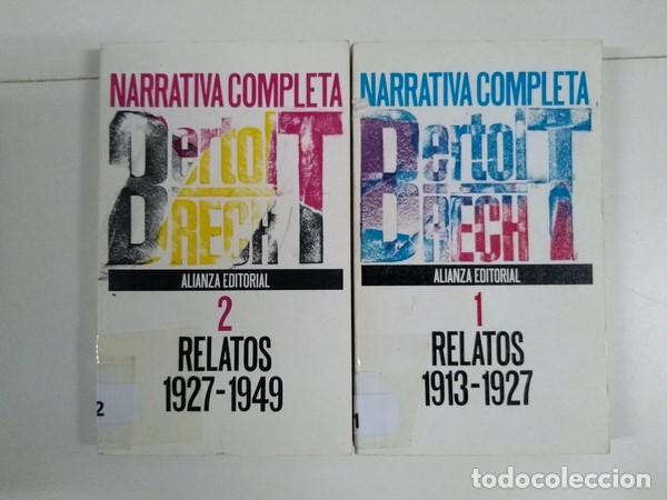 Libros: Narrativa completa, - Bertolt Brecht - Foto 1