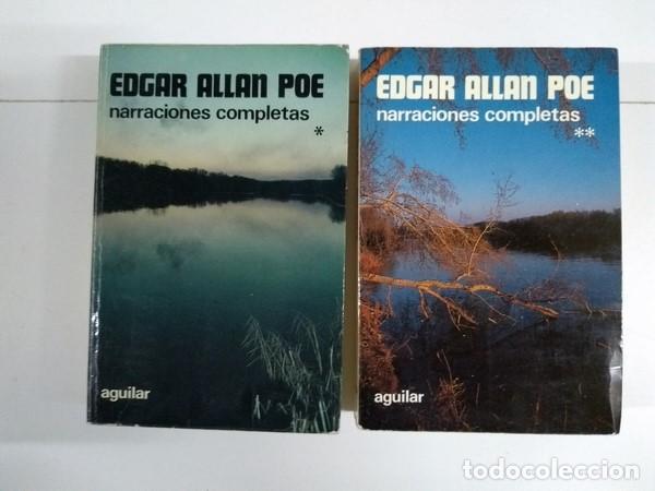 Libros: Narraciones completas, 2 tomos - Edgar Allan Poe - Foto 1