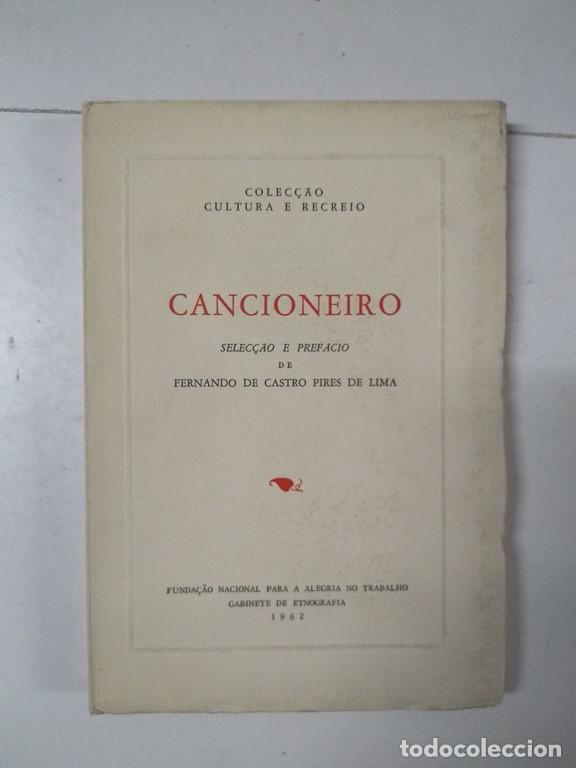 Libros: Cancioneiro - Fernando de Castro Pires de Lima - Foto 1