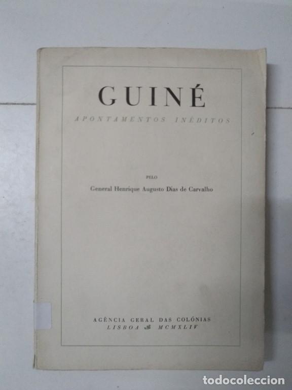 Libros: Guin&eacute;. Apontamentos in&eacute;ditos - Foto 1