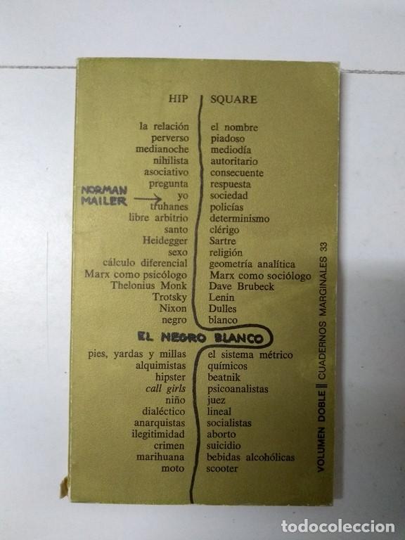 Libros: El negro blanco - Norman Mailer - Foto 1