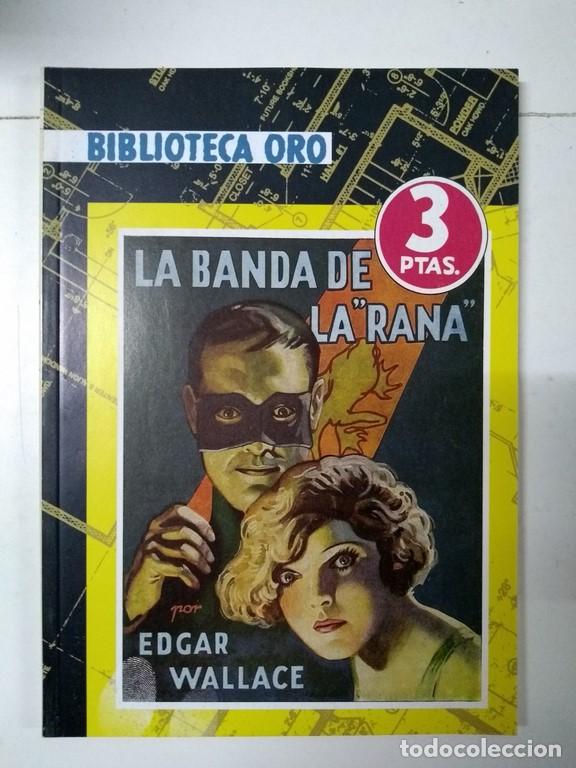 Libros: La banda de la &ldquo;rana&rdquo; - Edgar Wallace - Foto 1