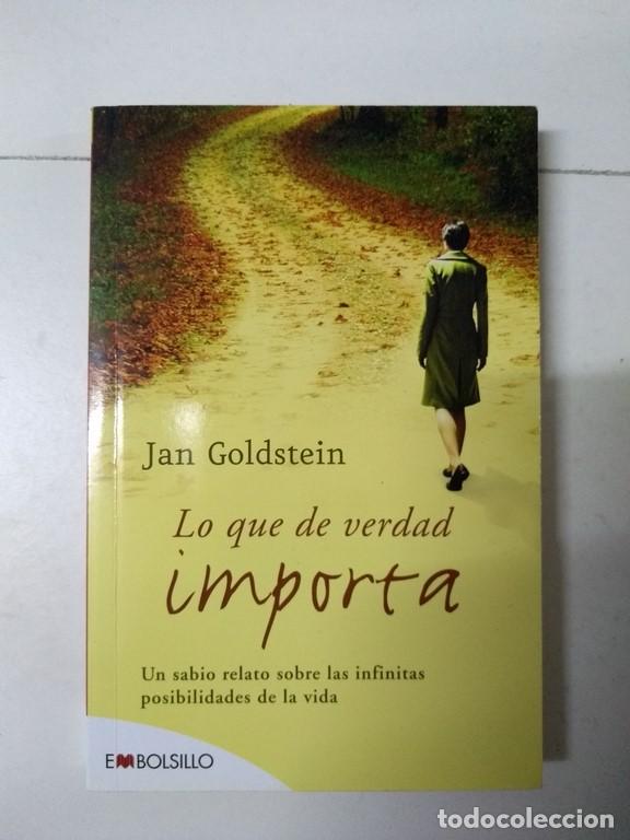 Libros: Lo que de verdad importa - Jan Goldstein - Foto 1