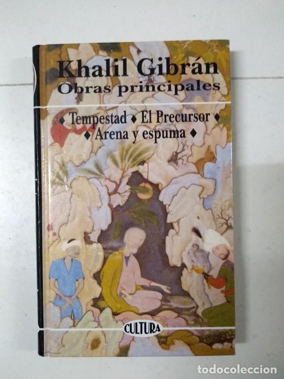 Libros: Obras principales. Tempestad. El Precursor. Arena y espuma - Khalil Gibr&aacute;n - Foto 1