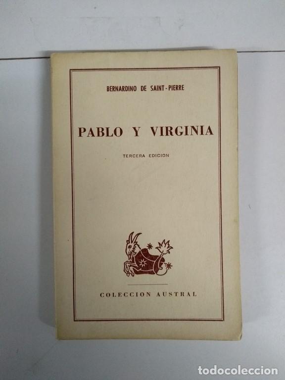 Libros: Pablo y Virginia - Bernardino de Saint &ndash; Pierre - Foto 1