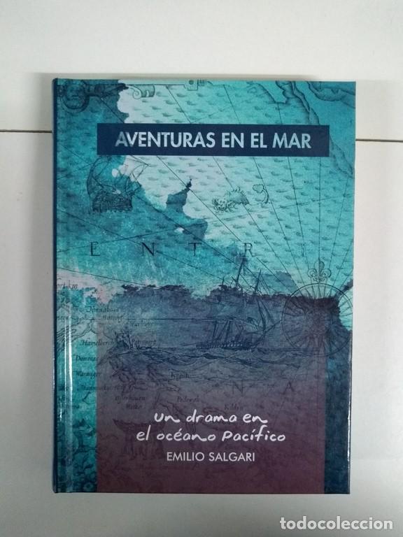 Libros: Un drama en el oc&eacute;ano Pac&iacute;fico - Emilio Salgari - Foto 1