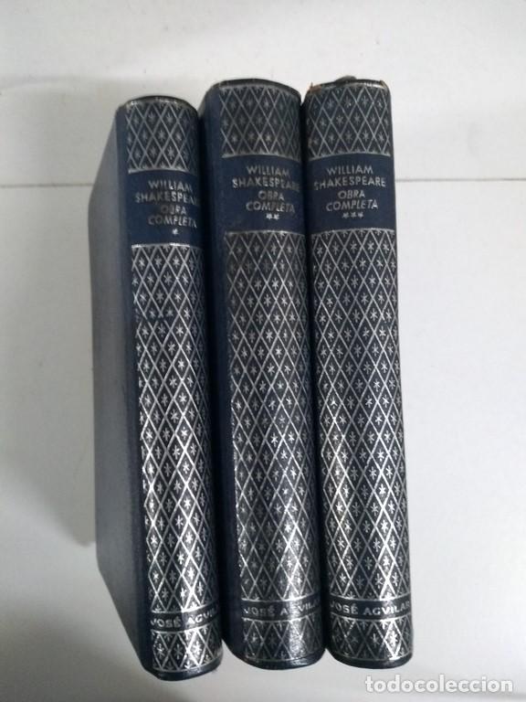 Libros: Obra completa, 3 tomos - William Shakespeare - Foto 1