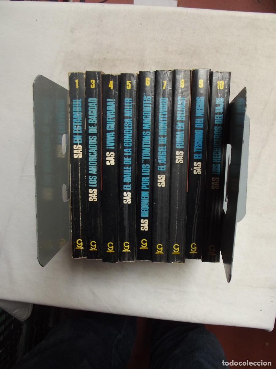 Libros: 9 LIBROS COLECCION SAS DE GERARD DE VILLIERS - Foto 2