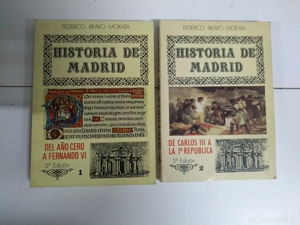 Libros: Historia de Madrid, - Federico Bravo Morata - Foto 1