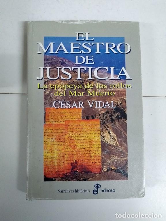 Libros: El maestro de justicia - C&eacute;sar Vidal - Foto 1