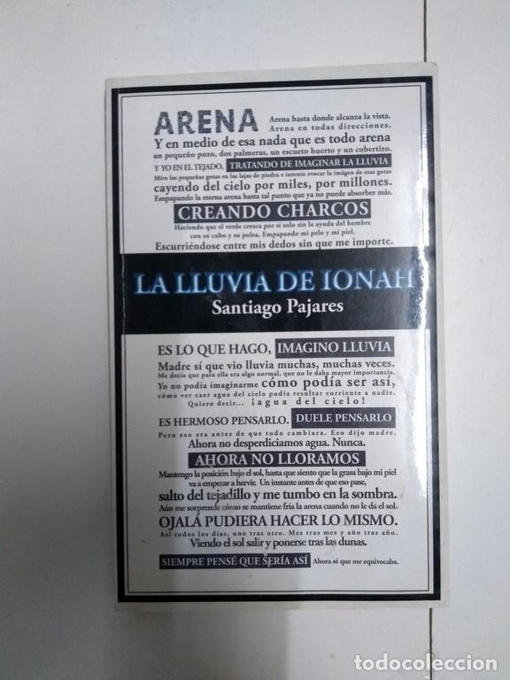Libros: La lluvia de Ionah - Santiago Pajares - Foto 1
