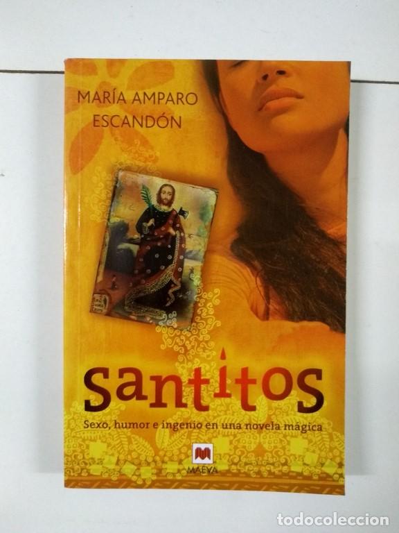 Libros: Sant&iacute;tos - Mar&iacute;a Amparo Escand&oacute;n - Foto 1