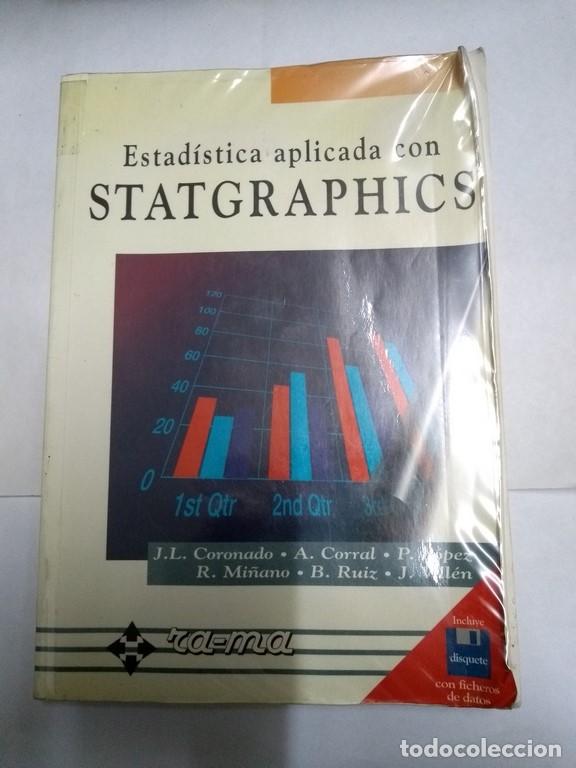 Libros: Estad&iacute;stica aplicada con Statgraphics - VV.AA - Foto 1