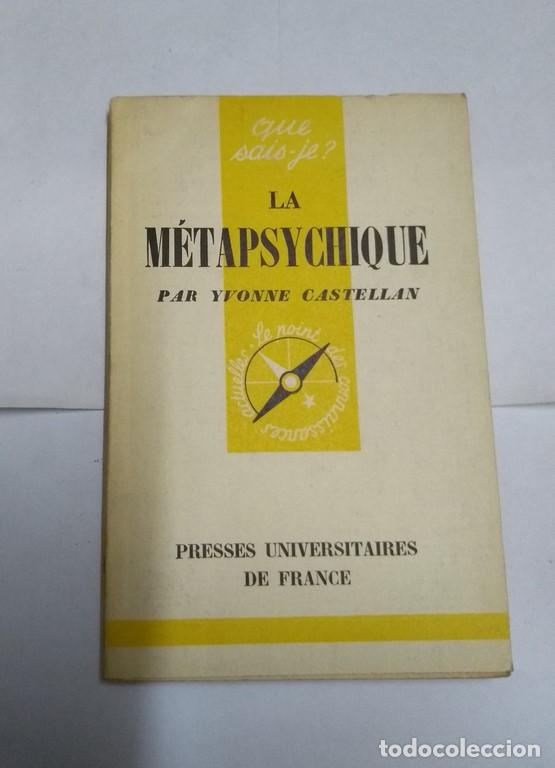 Libros: La M&eacute;tapsychique - Yvonne Castellan - Foto 1