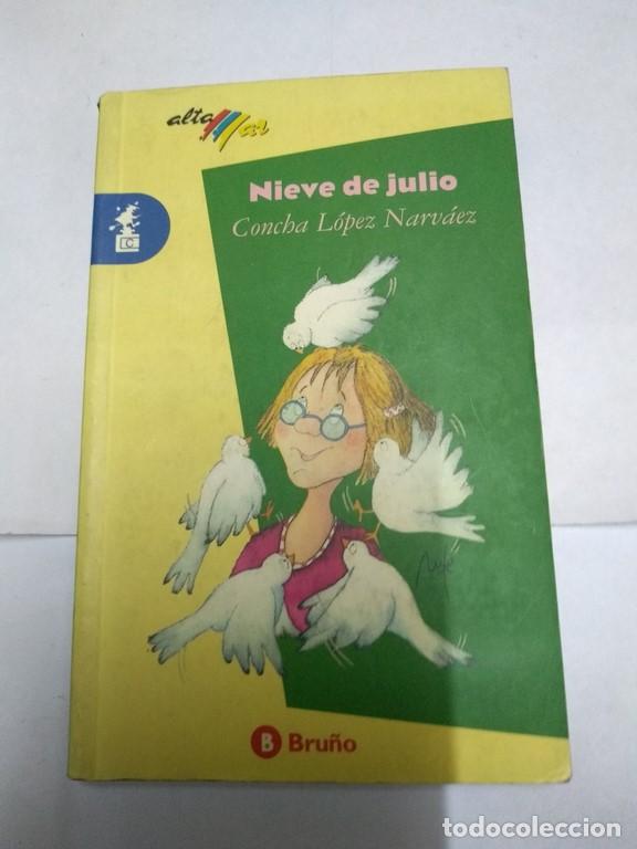 Libros: Nieve de julio - Concha L&oacute;pez Narv&aacute;ez - Foto 1