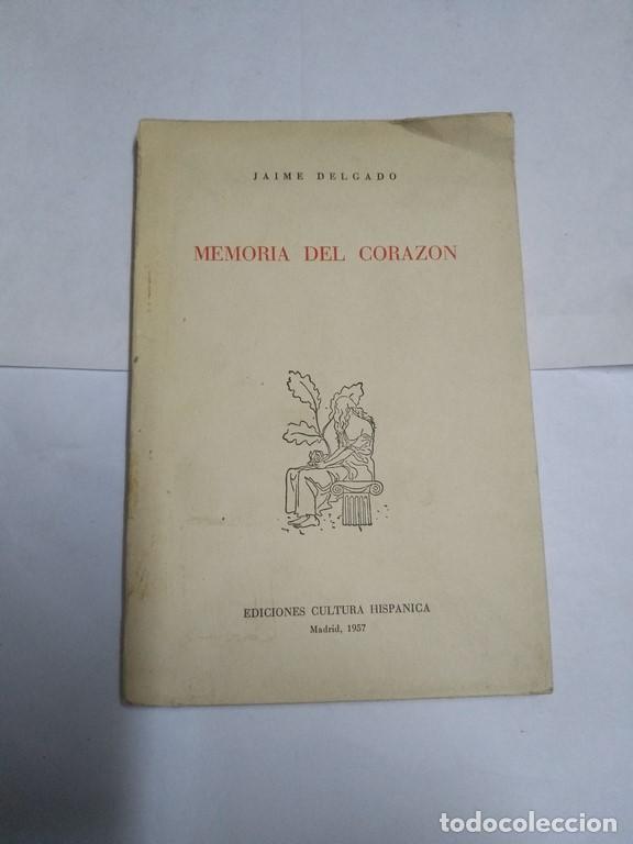 Libros: Memoria del coraz&oacute;n - Jaime Delgado - Foto 1