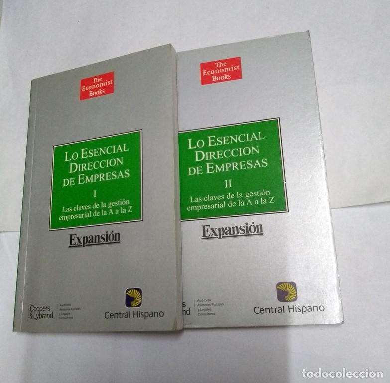 Libros: Los Esencial Direcci&oacute;n de Empresas, 2 tomos - Foto 1