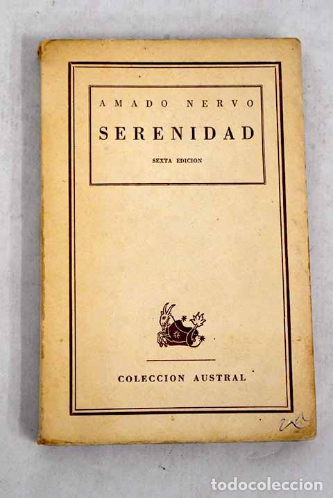 Libros: Serenidad: Nervo, Amado.- Nervo, Amado - Foto 1