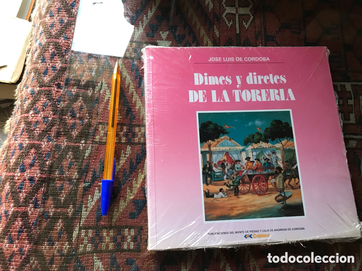 Libros: Dimes y diretes de la florer&iacute;a. Jos&eacute; Luis de C&oacute;rdoba. Como nuevo - Foto 1