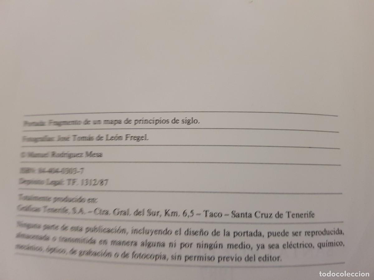 Libros: HIGA - M. RODR&Iacute;GUEZ MESA - A&Ntilde;O 1987 (ILUST) - Foto 5