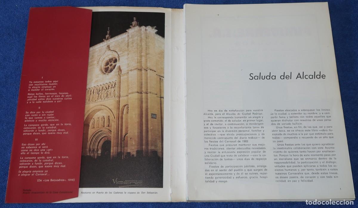 Libros: Ciudad Rodrigo - Carnaval 1982 - Foto 2