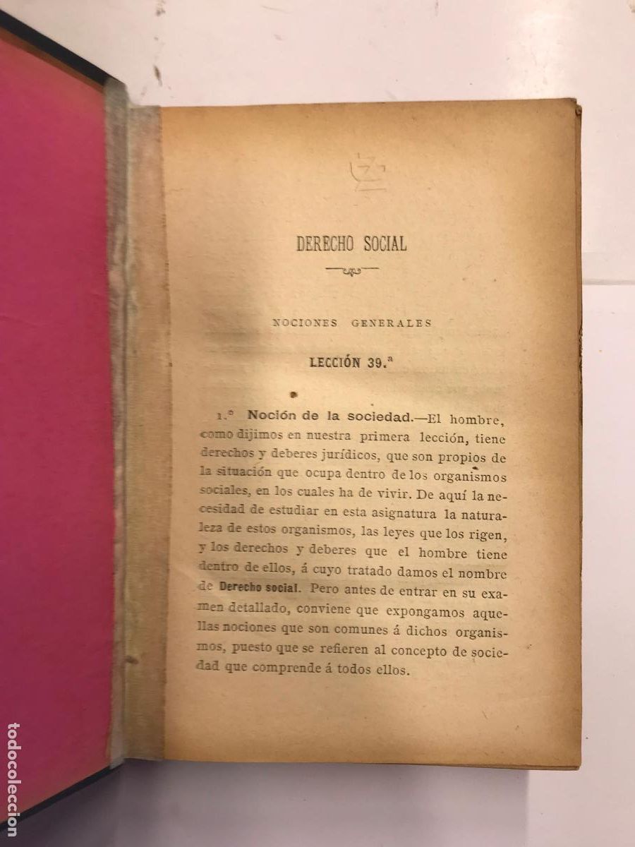 Libros: DERECHO NATURAL. 2 TOMOS. - R. RODR&Iacute;GUEZ DE CEPEDA. - Foto 3