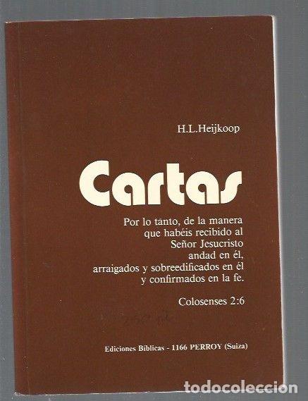 Libros: CARTAS - H. L. HEIJKOOP - Foto 1